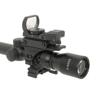 ACM QD type optic mount with RIS rail